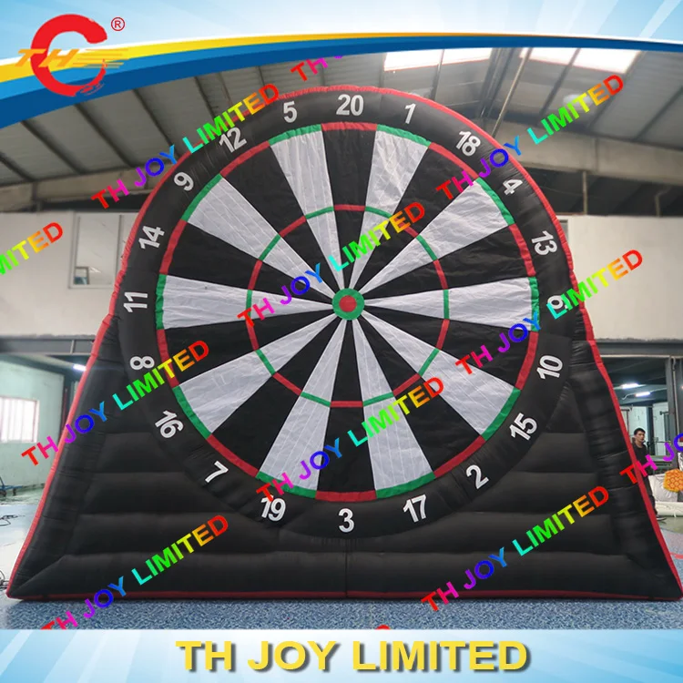 Free Air Shipping Inflatable Foot Darts Board / Inflatable Golf Dart