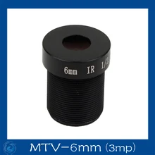 3mp 6 мм объектив камеры CCTV совета Совета фиксированной F2.4 объектива. MTV-6mm(3mp