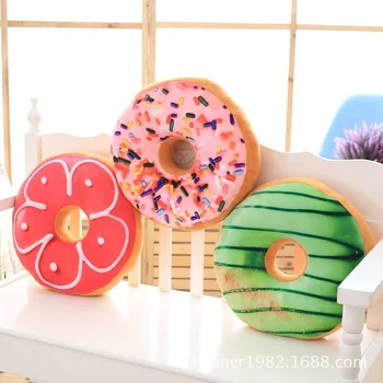 

Cute donut plush cushion cute donuts bread pillow toy creative birthday gift 40CM
