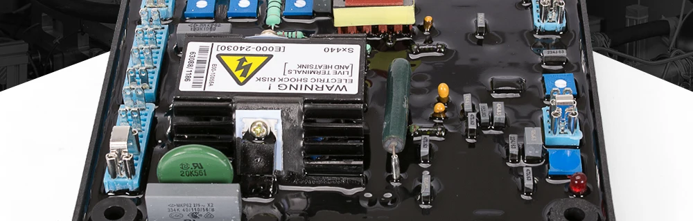Sx440 gerador regulador de voltagem automático, partes