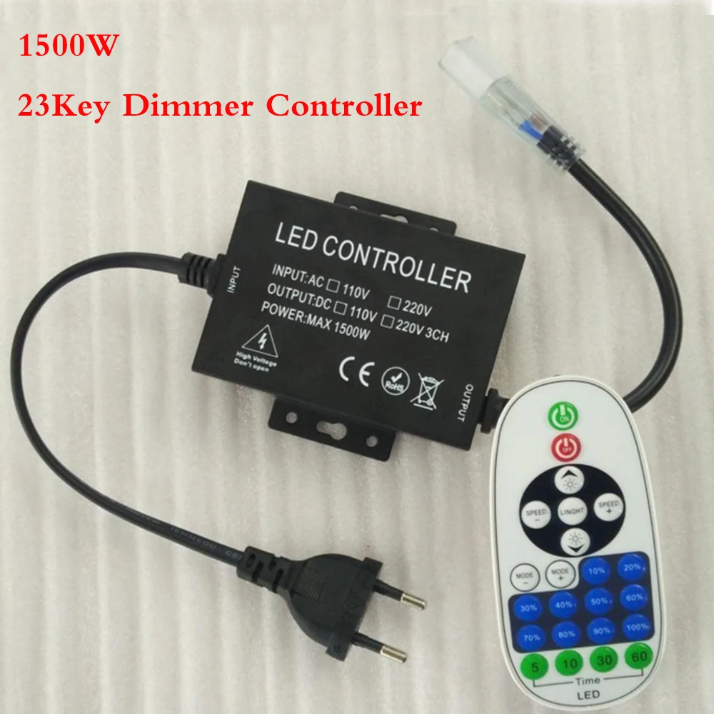 220V СВЕТОДИОДНАЯ лента SMD 2835 120led/hdmi кабель 1 м 2 м 3 м 5 м 10 м 100 Водонепроницаемый гибкие светодиодные ленты светильник ЕС штекер питания 23key 11key диммер контроллер