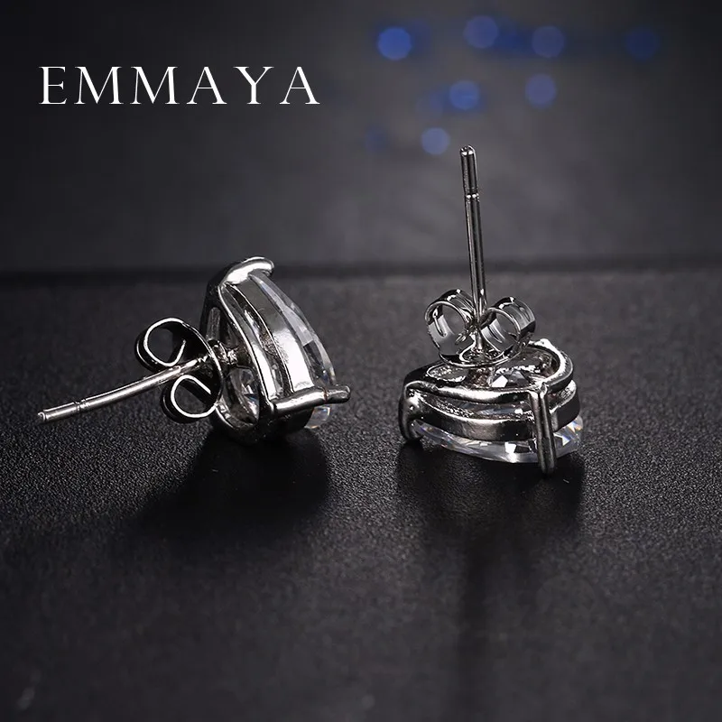 Emmaya, модные серьги в виде капли воды, высокое качество, серьги-гвоздики с кубическим цирконием для женщин, букле D'oreille Pendientes Mujer
