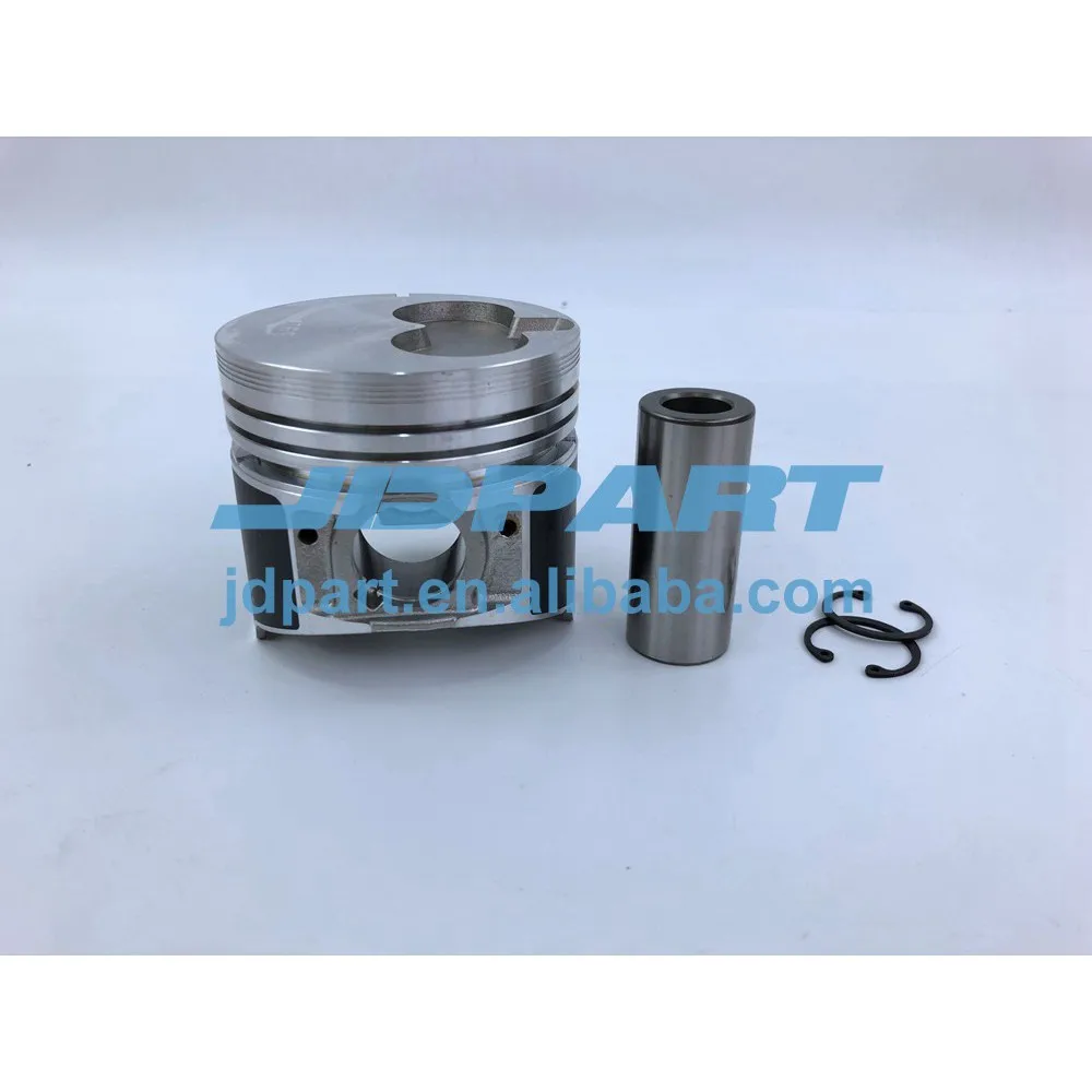 4LE1 Piston Set With Pin & Snap Rings For SH65 Mini Excavator Isuzu