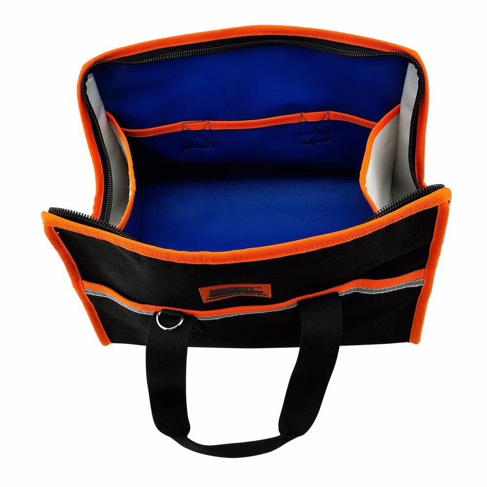 JAKEMY Large Professional Tool Bag Multifunctional Electrician Tool Bag 35.5x23x23cm JAKEMY Large Professional Tool Bag Multifunctional Electrician Tool Bag 35.5x23x23cm