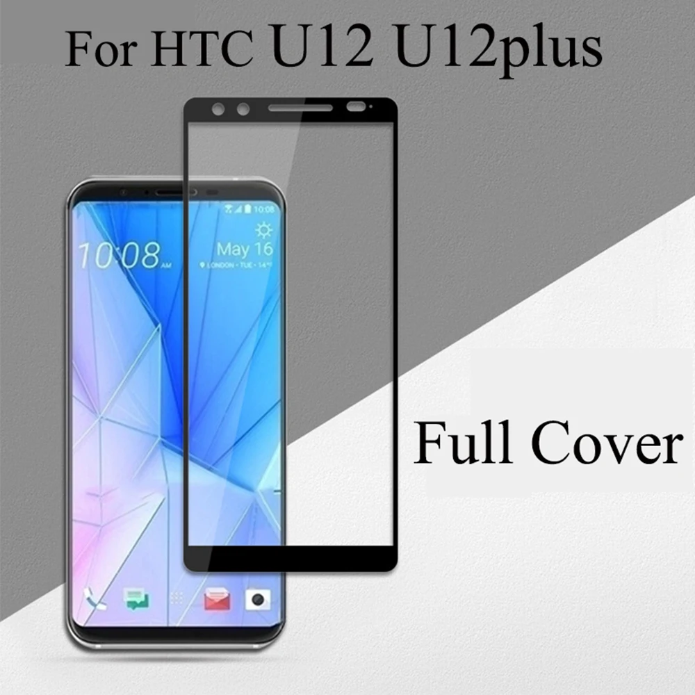 Закаленное стекло для htc U12 защита экрана htc U12 защита экрана стекло htc U12 Plus U 12 U12Plus полное покрытие защитная пленка