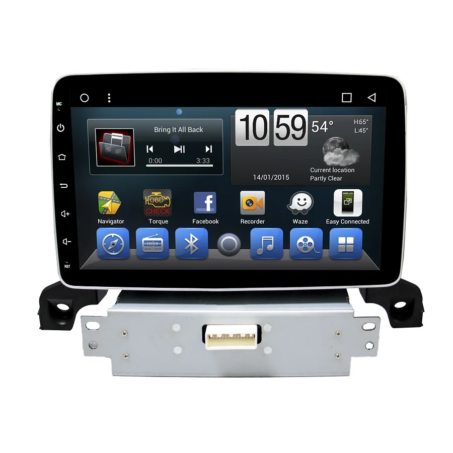 Navirider автомобильный dvd-плеер для peugeot 3008/5008 Восьмиядерный android 8.1.0 Автомобильный gps мультимедийный головное устройство стерео магнитофон