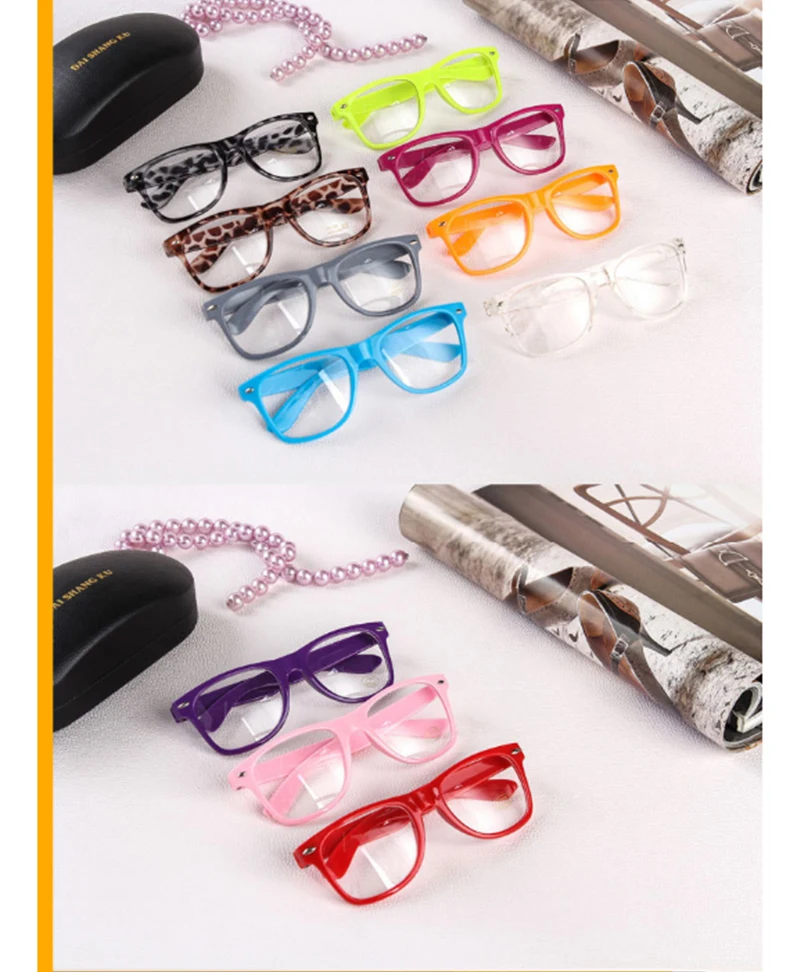 Винтажные черные классические квадратные прозрачные очки, оправа, поддельные очки, компьютерные очки для чтения, прозрачные линзы, женские оптические очки, оправа