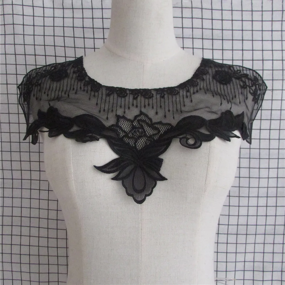 lace beautiful Fine Lace Fabric Dress Applique Blouse Sewing Trims DIY