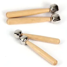 Музыкальные инструменты простой деревянный стержень колокольчик детский музыкальный инструмент