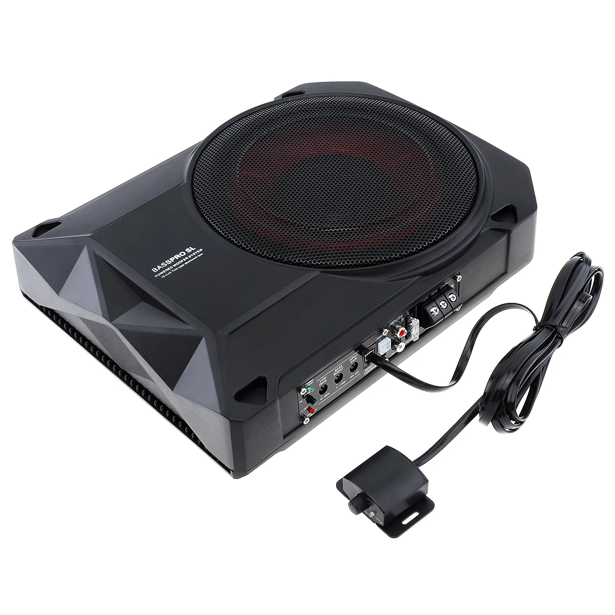 Altavoz Universal de Subwoofer de coche de 10 pulgadas 600 W Delgado coche bajo asiento Delgado activo Subwoofer altavoz amplificador de bajo con RCA de entrada Altavoz Universal de Subwoofer de coche de 10 pulgadas 600 W Delgado coche bajo asiento Delgado activo Subwoofer altavoz amplificador de bajo con RCA de entrada