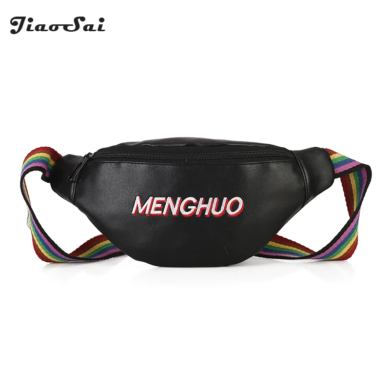 

Women Waist Bag Quality PU Leather Belt Bag Unisex Waterproof Fanny Pack Hip Waist Pack Pouch Ladies Chest Handbags Coin Purse