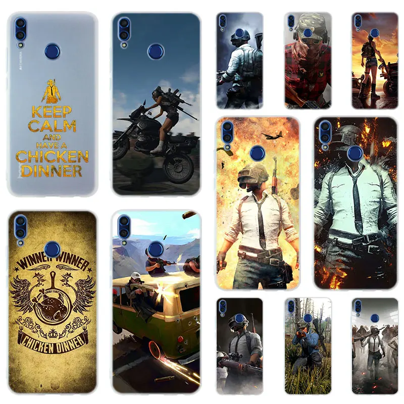

Playerunknown's Battlegrounds PUBG Soft Case Cover For Huawei Honor 9 10 Lite 6X 7X 8X Max Phone cases 7A 8A 8C V20 PLAY 10i