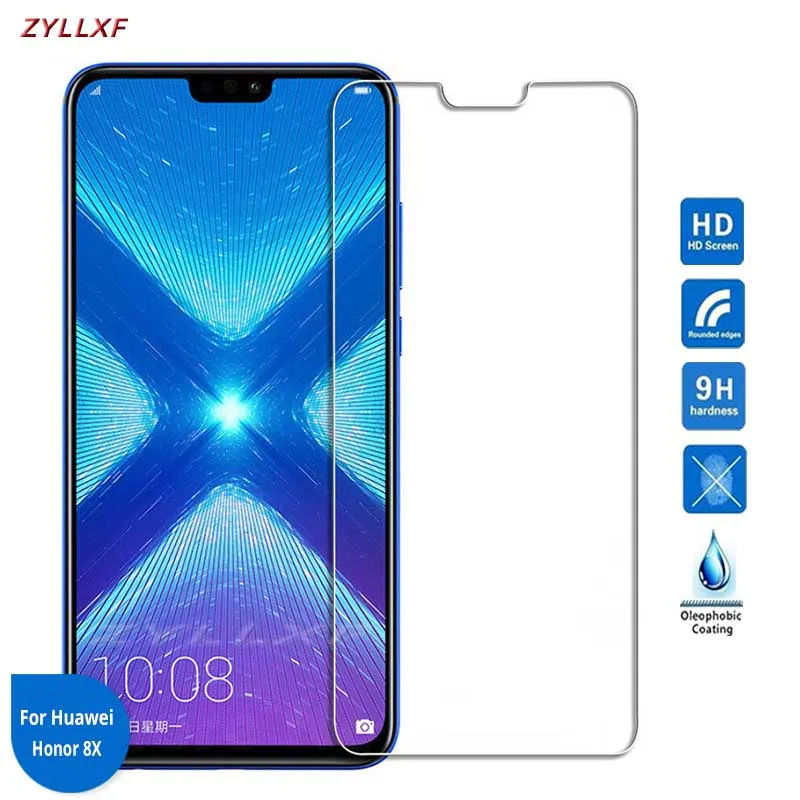 Защитная пленка для экрана из закаленного стекла Huawei Honor 8X 6 5 дюймов 9H 2.5D защитная