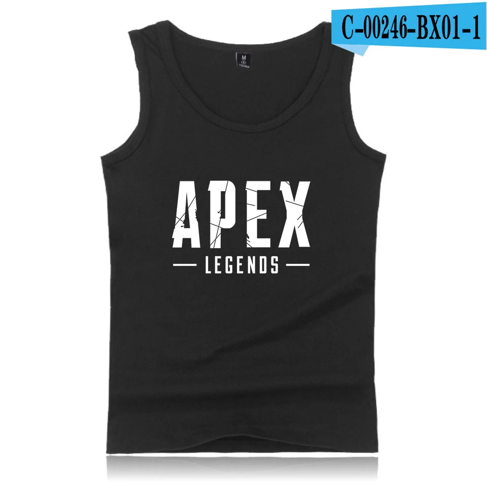 black Lucky Friday Apex Legends Nieuwste модель развлечения мужские спортивные Тэнк-топы военные хип-хоп безрукавки светоотражающий жилет Jahseh рубашки - Цвет: black