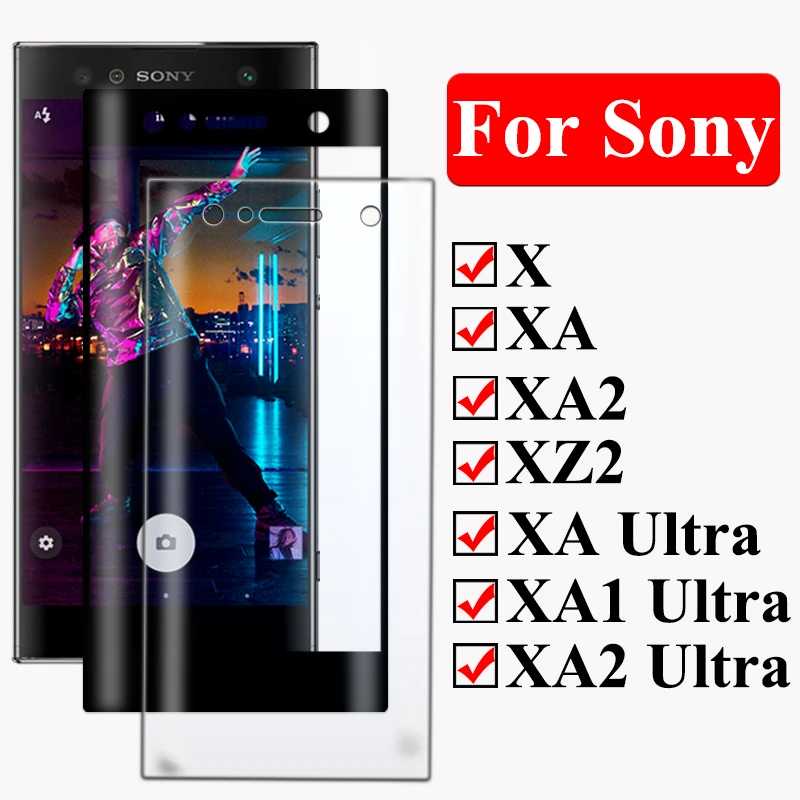 Защитное стекло для sony Xperia X XA XA2 XZ2 XA1 Ultra Soni X A Tremp защита экрана 9H Закаленное стекло Защитная пленка