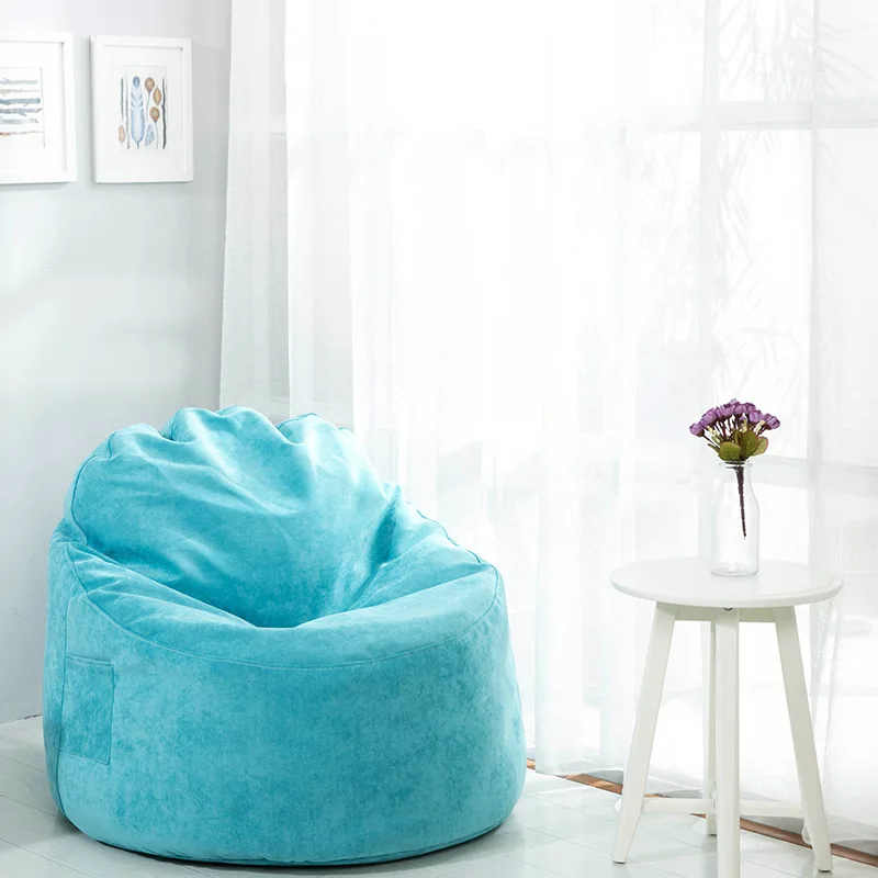 

Lazy Sofa Cover Cotton Solid Color Bedroom Waterproof Single Mini Modern Soft Simple Chair High Quality