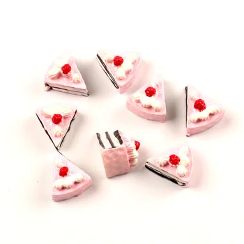 

LF 20Pcs Resin Cake Decoration Crafts Flatback Cabochon Embellishments For Scrapbooking Kawaii Cute Diy Accessories