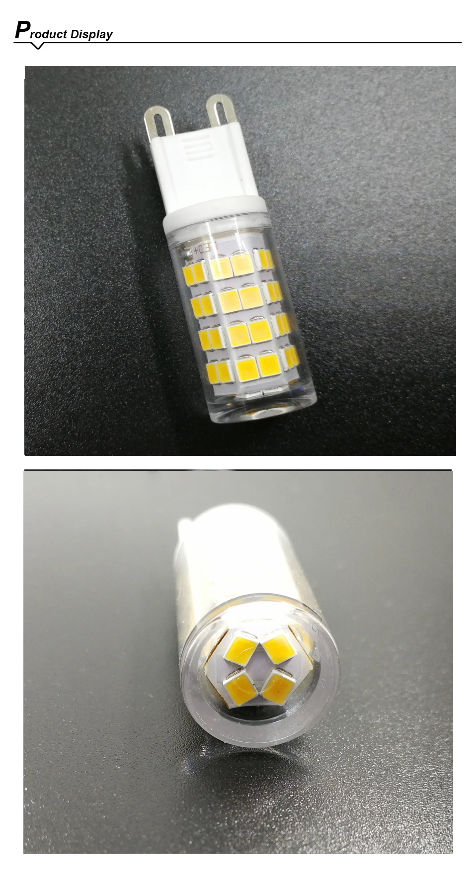 G9 светодиодный светильник на мерцание AC120V 220 V 3 W 2835 SMD 52 светодиодная лампочка Кукуруза лампа замена 40 W галогенная лампа