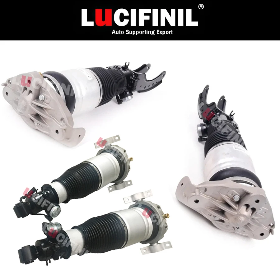 

LuCIFINIL New 4PCS Rear Air Shock Front Suspension Air Spring Fit Audi Q7 VW Touareg Cayenne 955 7L5616019D(20D) 7L5616039E(40D)