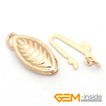 

clasp: Fish Yellow 14K Gold Filled Jewelry Clasp 6X13MM one PCS to sale for jewelry making wholesale!