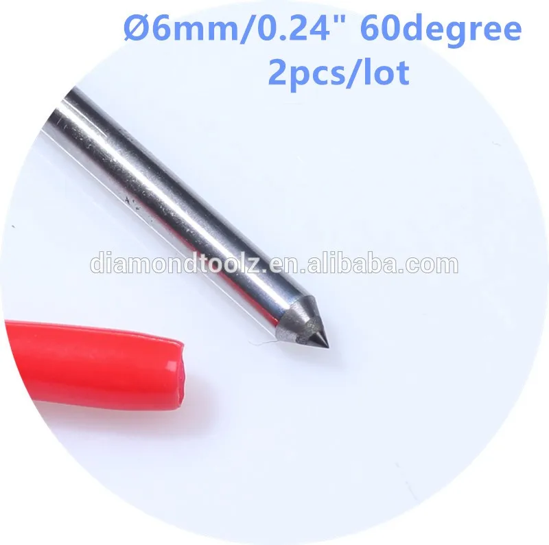 6mm 60degree diamond engraving bit