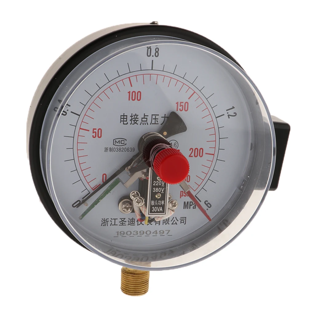 30VA Electric Contact Pressure Gauge Vacuum Electro Connecting Gage