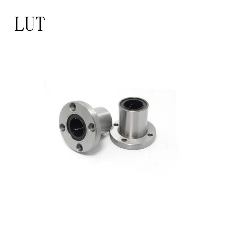 4 шт. LMF8UU LMF10UU LMF6UU LM12UU LM8LUU LMF12LUU LMF16UU LMF20UU 8 мм фланец линейный шарикоподшипник для