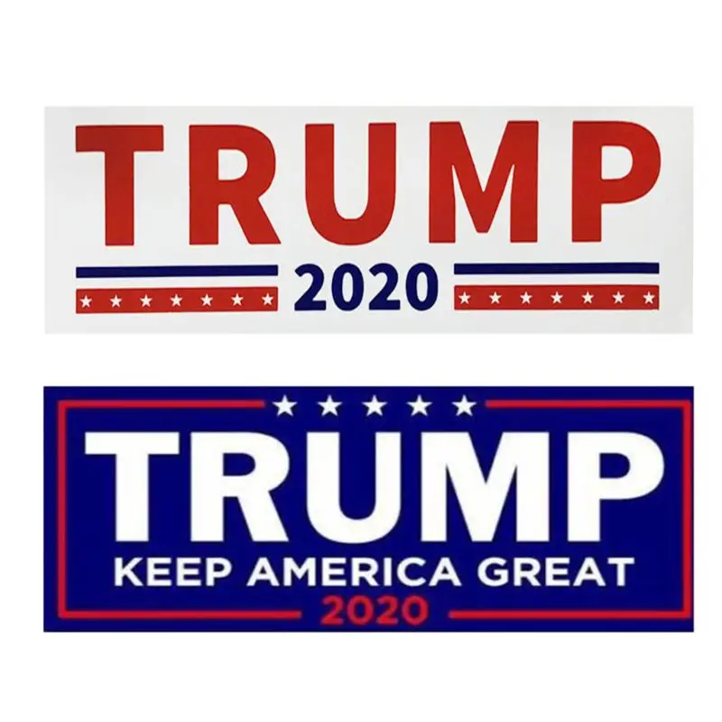 

10Pcs Donald Trump For President 2020 Bumper Body Car Sticker Keep Make America Great Decor Car Styling