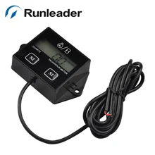 Digital hour meter tachometer for motorbike ATV UTV Motocross Snowmobile motorcycle chainsaw marine jet ski pit bike outboard