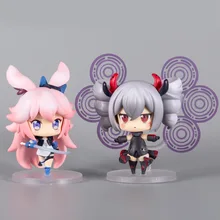 2019 Honkai Impact 3 Yae Sakura Against the god witch Bronya Zaychik 2pcs/set Q Version PVC Action Figure Toy Figurine 2019 Honkai Impact 3 Yae Sakura Against the god witch Bronya Zaychik 2pcs/set Q Version PVC Action Figure Toy Figurine