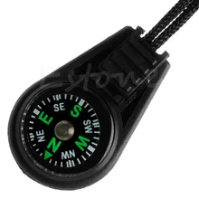 NEW Zipper Pull Mini Compass Backpack Bag Strap Charm Sport