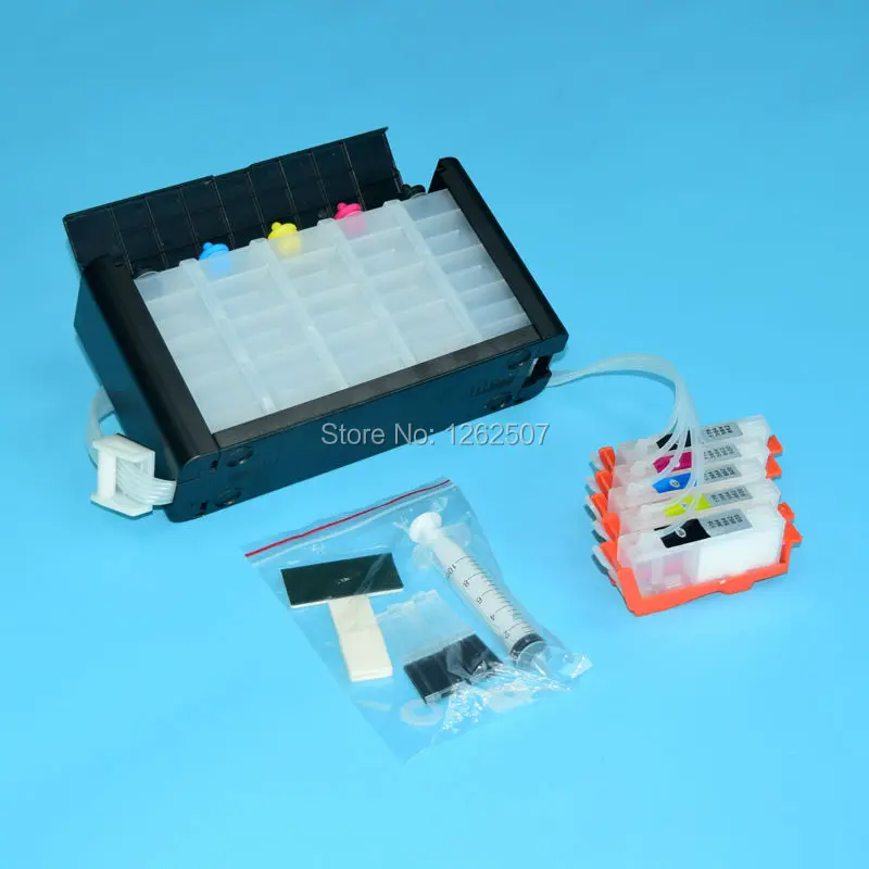 Europe For HP364 364XL Continuous Ink Supply System For HP 364 XL Ciss HP Photosmart 7510 B8550 C5324 C5380 309a Printers