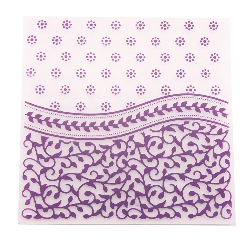 

NCraft Embossing folders EM091 Plastic Embossing Folder For Scrapbooking DIY Photo Album Card