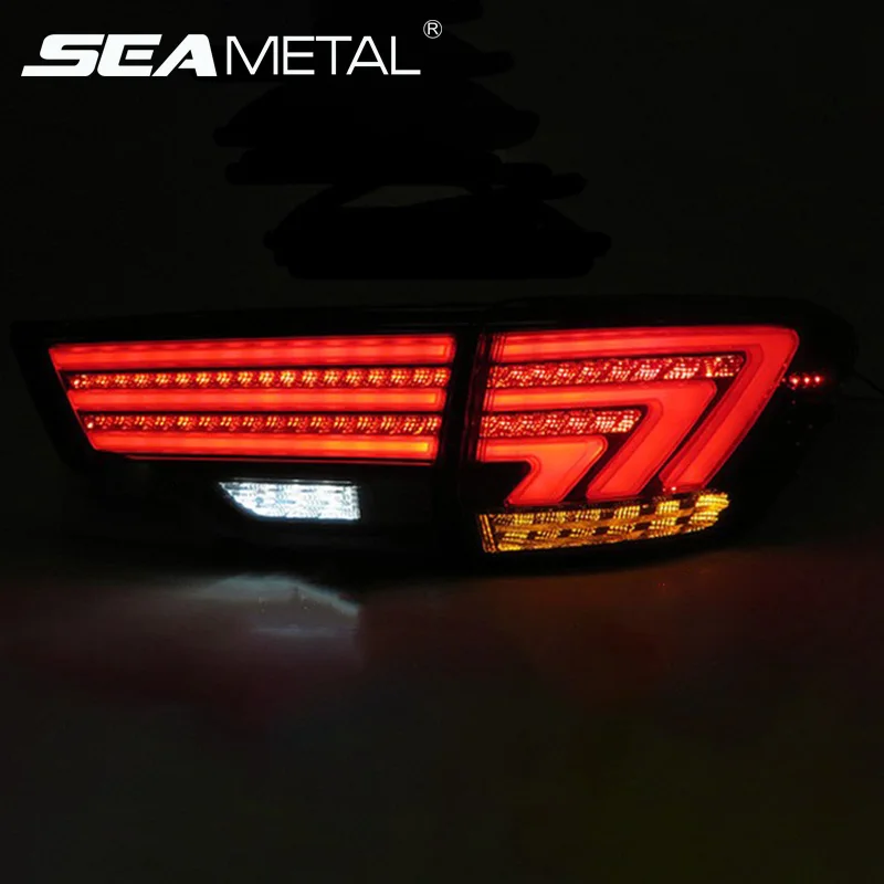 

For Toyota Highlander Taillight 2014+ 2015 2016 2017 LED Car Tail lights Rear Lamp Highlander Taillight DRL+Signal+Brake+Reverse