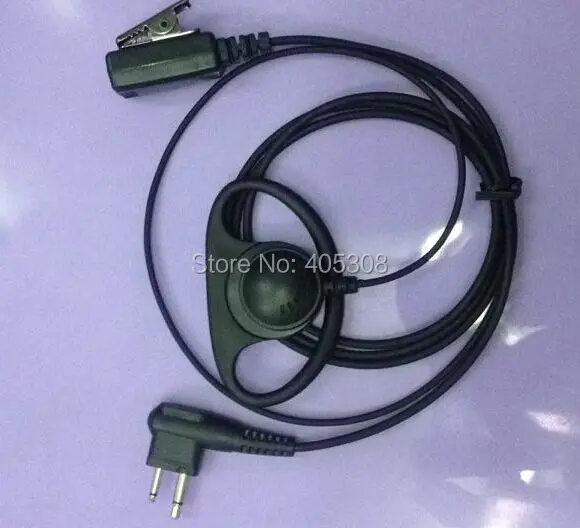 2-контактный микрофон гарнитуры Bluetooth динамик для HYT Hytera двухстороннее радио TC-610 TC-500 TC-700