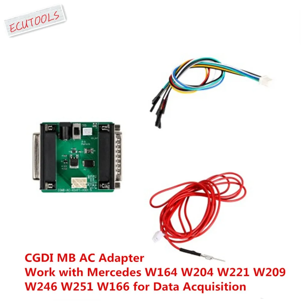 Оригинальный CGDI MB адаптер переменного тока работа с Mercedes W164 W204 W221 W209 W246 W251 W166 для