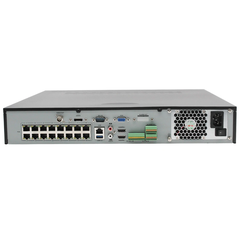 HIKvision Original English H265 4K NVR 16CH DS 7716NI I4/16P Professional POE для системы камер видеонаблюдения HDMI