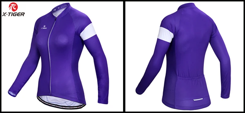 X-Tiger, осенние дышащие майки для велоспорта, Ropa Ciclismo, одежда для горного велосипеда, Женская весенняя одежда с длинным рукавом, для шоссейного велосипеда, Джерси