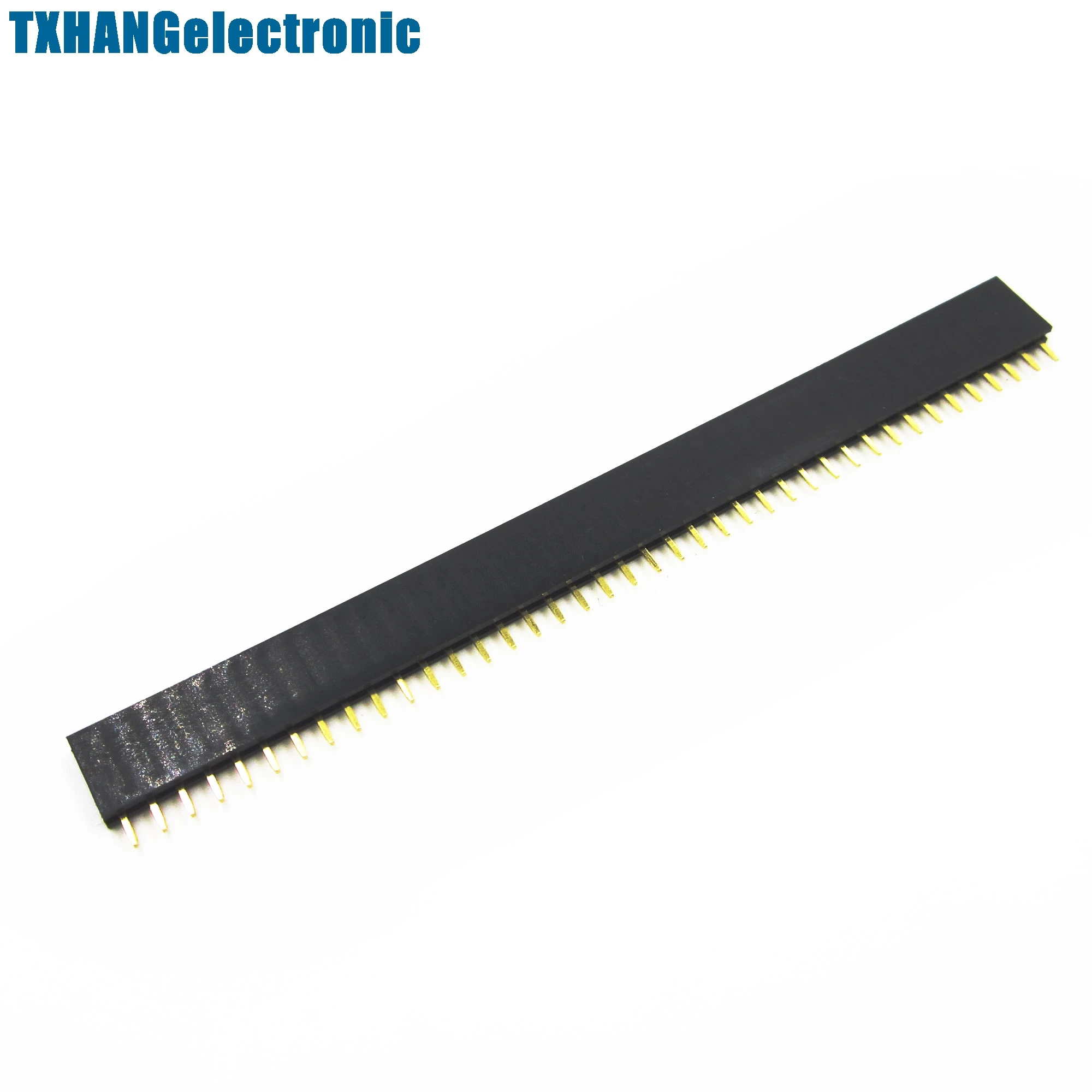 

5PCS 40Pin 2.54mm Single Row Straight Female Pin Header Strip