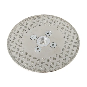 

4" M14 Electroplated Diamond Cutting Grinding Disc Saw Blade For Granite Marble