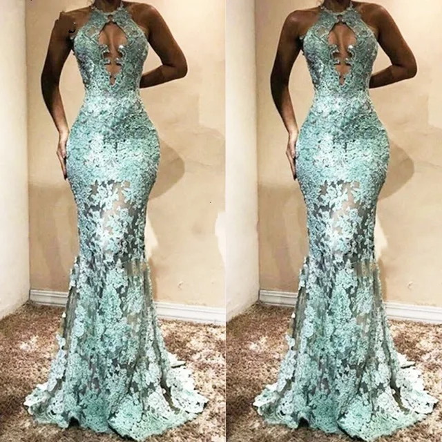 

Open Back 2019 Dresses Robe De Soiree Long Formal Dress Rare Blue Vestido De Festa Lace 2018 Gowns Mermaid Custom Made