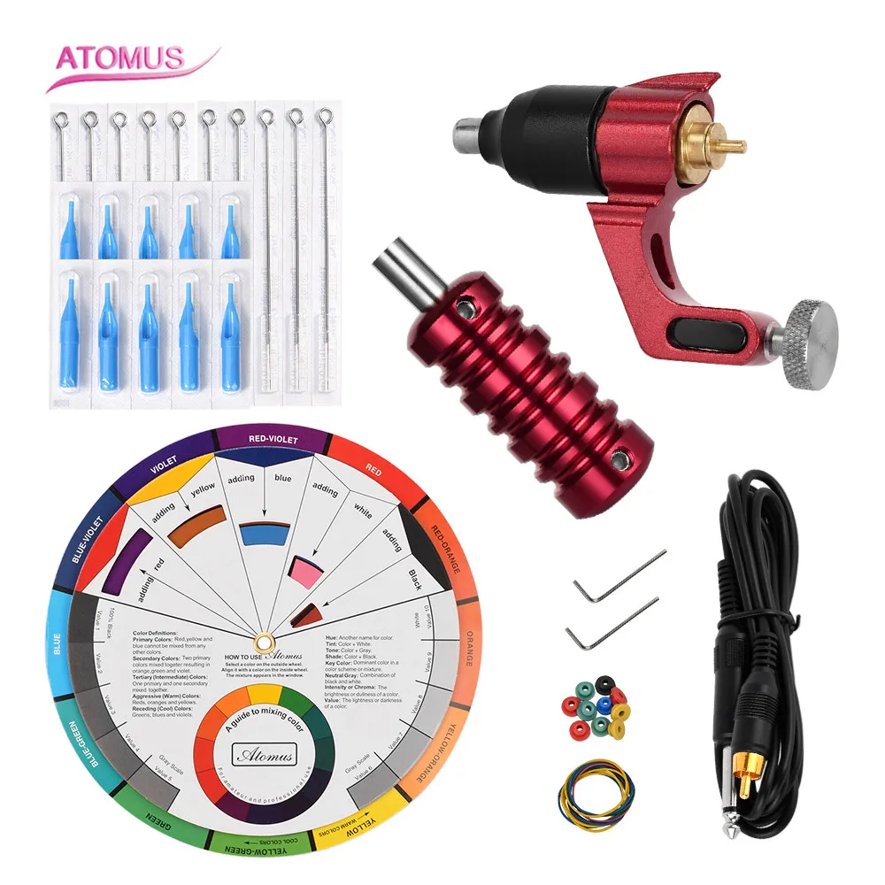 

Tatuajes Machine Tatoo Professional Tattoo Rotary Set Maquina De Tatuaje Kit Tattooo Permanent Rotativa Para Tatuagem Rotary Kit