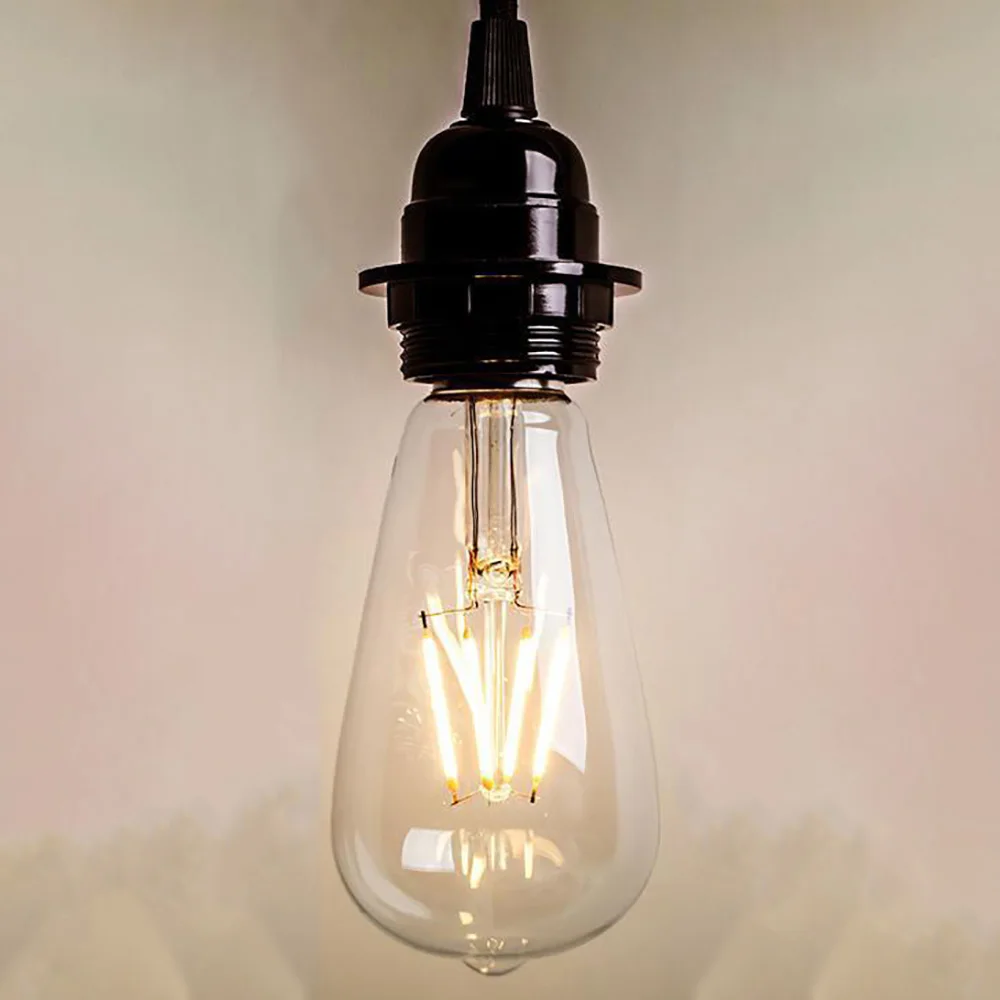 

Retro Lamp Edison Bulb E27 St64 Vintage Light Lampada Edison 2W 4W 6W Ampoules Decoratives Filament Incandescent Bulb Lamp Light
