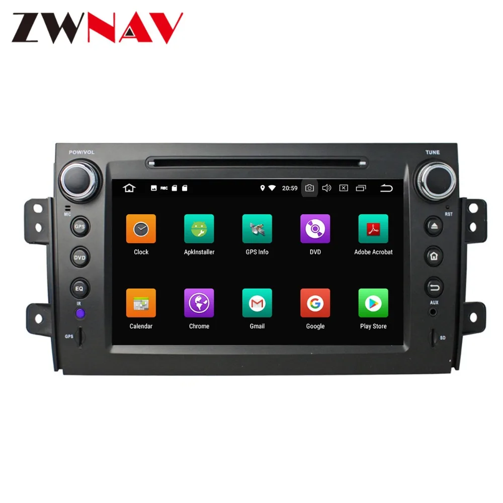 Clearance Android 8 4+32G Car DVD Player GPS navigation For Suzuki SX4 2006-2012 head unit multimedia player tape recorder 3