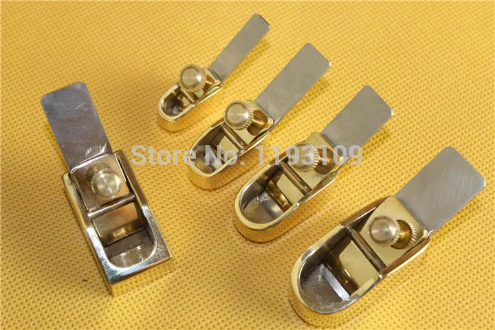 

5 pcs various size mini brass planes, Violin/Cello making tools, Copper Metal