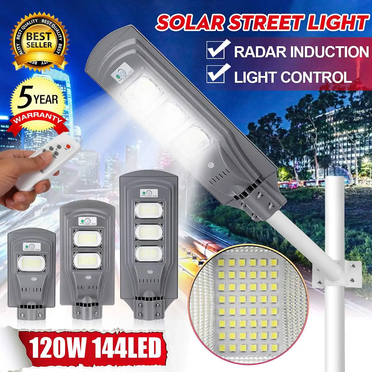 

Mising LED Street Wall Light Solar Lamps 40/90/120W LED Solar Light PIR Motion Sensor Remote Control Wall Timing Lamp Outdoor
