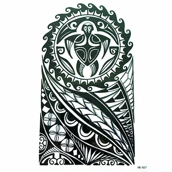 

New arrive 2017 Fashion watertransfer sticker cool totem Waterproof Temporary Tattoo Sticker arm tottoo makeup body tattoos