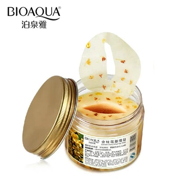 

BIOAQUA Brand Eye Mask Golden Osmanthus Collagen Eye Skin Care Anti-Puffiness Dark Circle Moisturizing Eyemask 80pcs/bottle