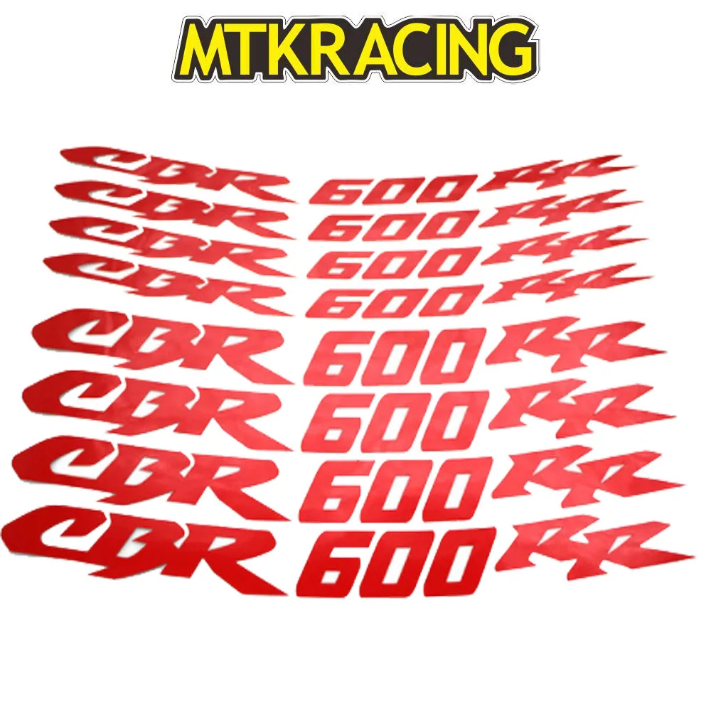 MTKRACING 8 X CUSTOM INNER RIM DECALS WHEEL Reflective 