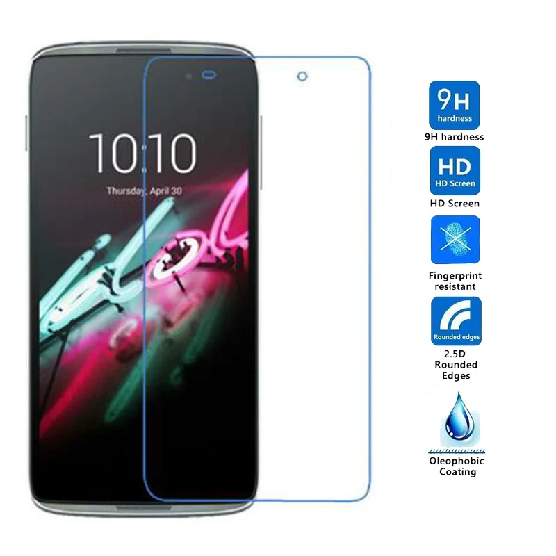 

2.5D 9H Tempered Glass For Alcatel One Touch idol 3 4.7'' Screen Protector Protective Film For Alcatel Idol3 6039 6039J 6039Y